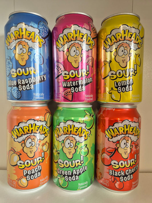 Warheads sour 6 saveurs (x1)