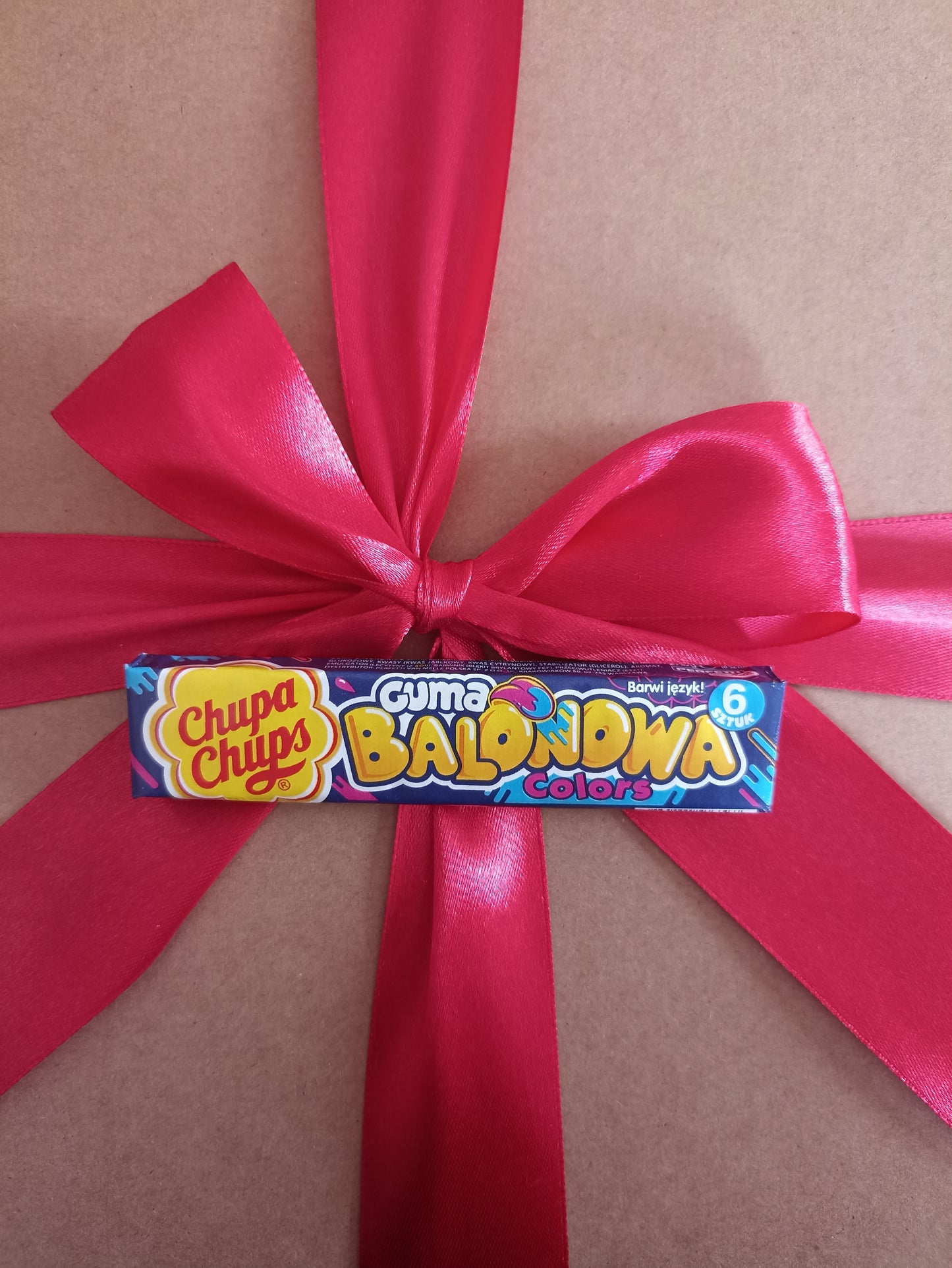 Chupa chups bubblegum 4 saveurs (x1)