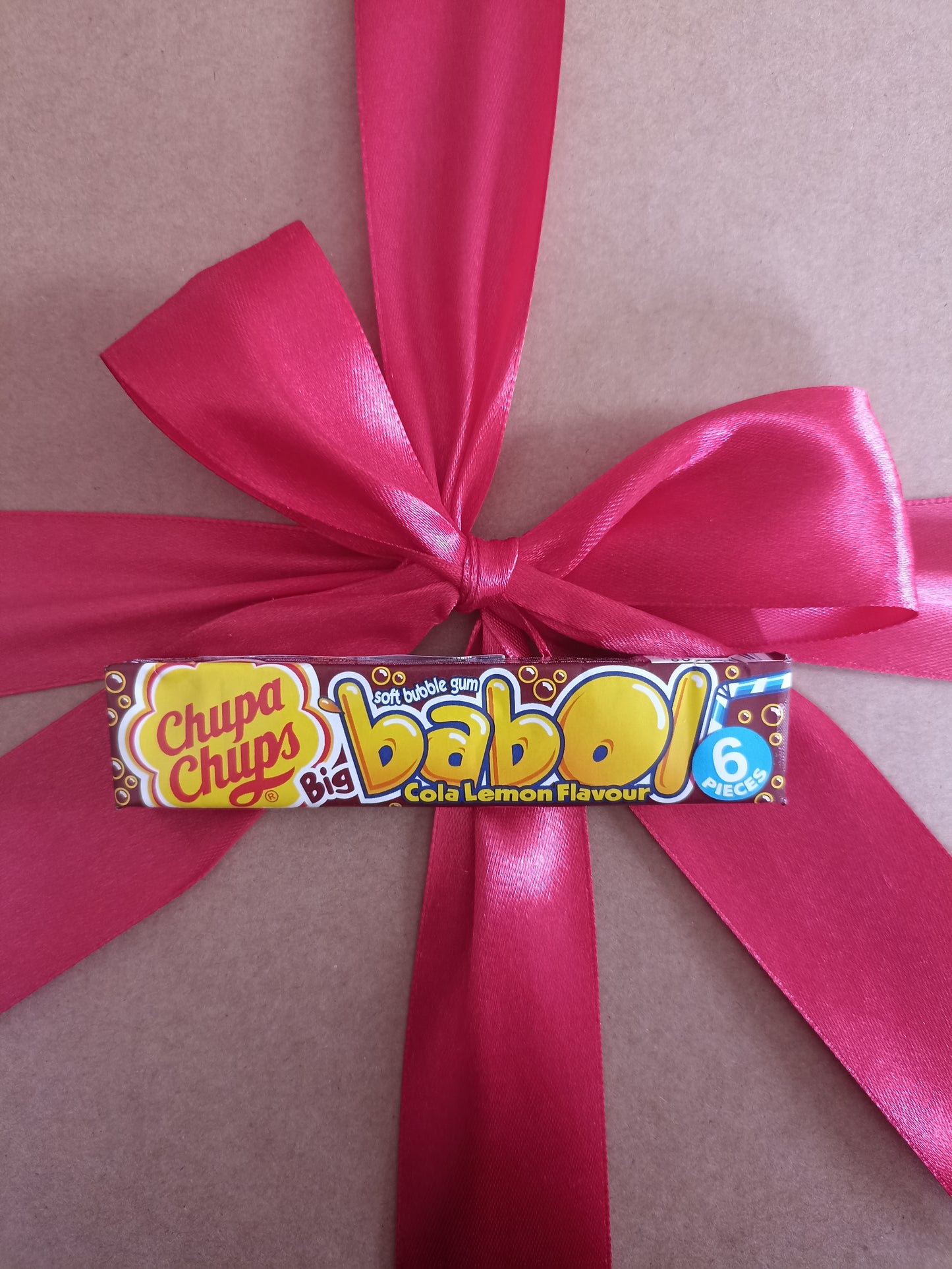 Chupa chups bubblegum 4 saveurs (x1)