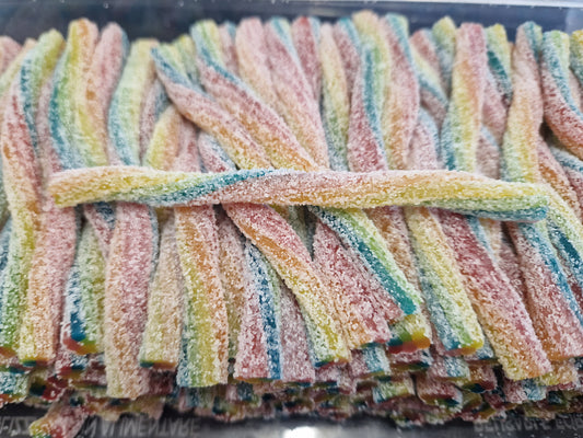 Sticks sucrés torsadé multifruits (x5)