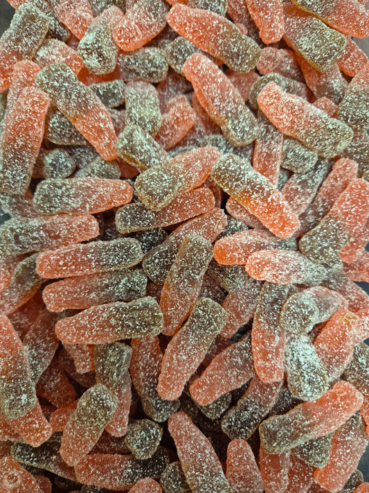 Bouteilles cherry cola (100gr)