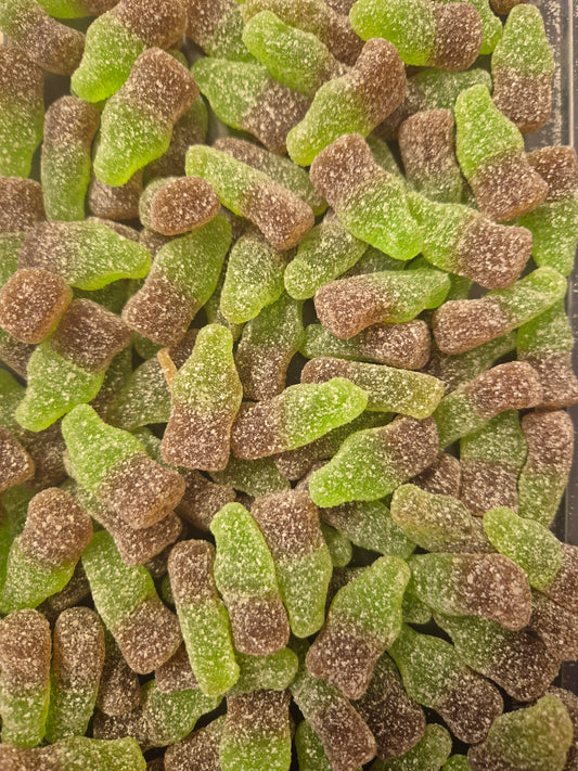 Bouteille cola verte et marron (100gr)