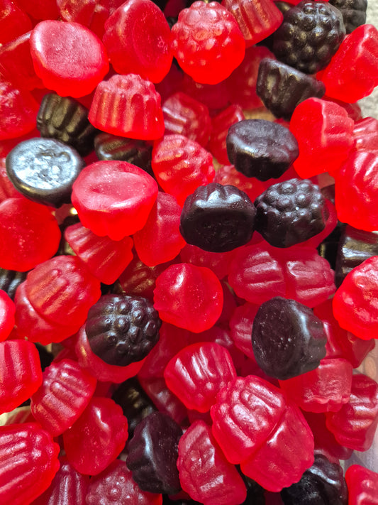 Mûres rouge et noir lisses (100gr)