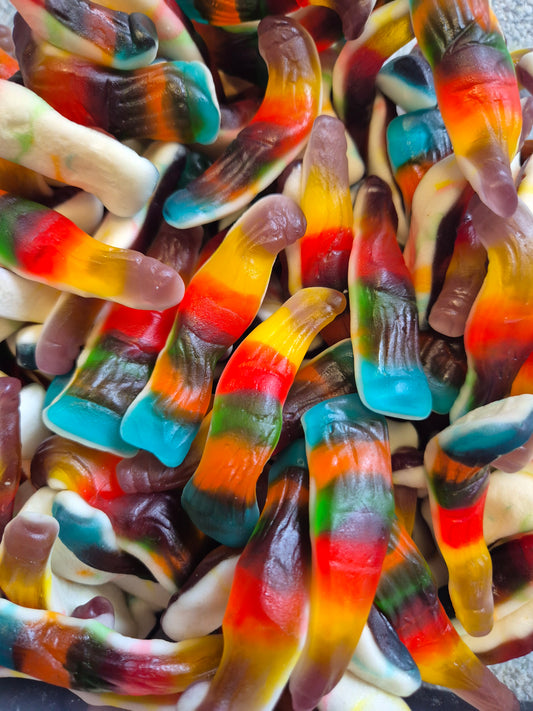 Bouteille multicolore lisse (100gr)