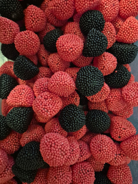 Mûres perlée rouge et noir (100gr)