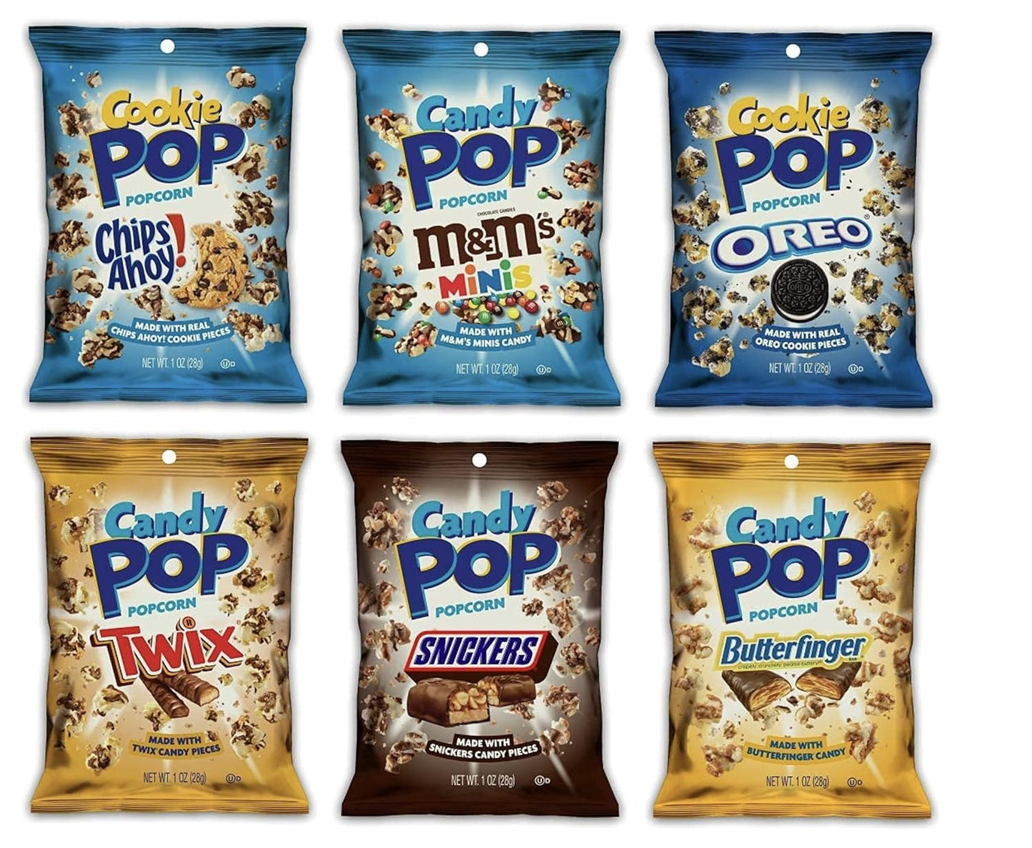 Candy Pop Popcorn 5 références (x1)