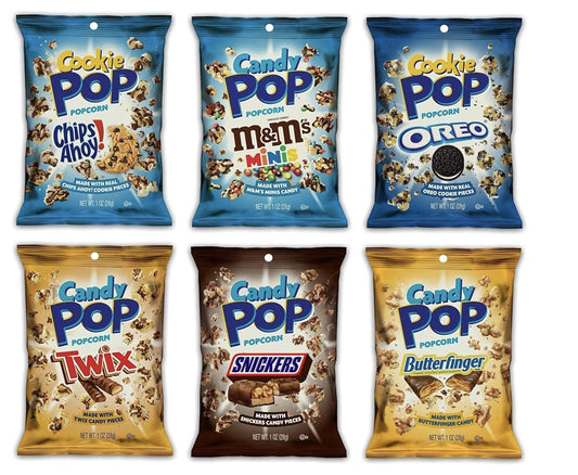 Candy Pop Popcorn 5 références (x1)