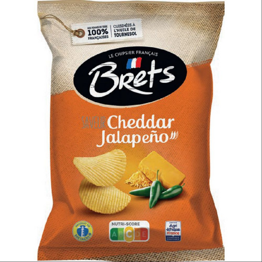 Chips Brets cheddar jalapeno (x1)