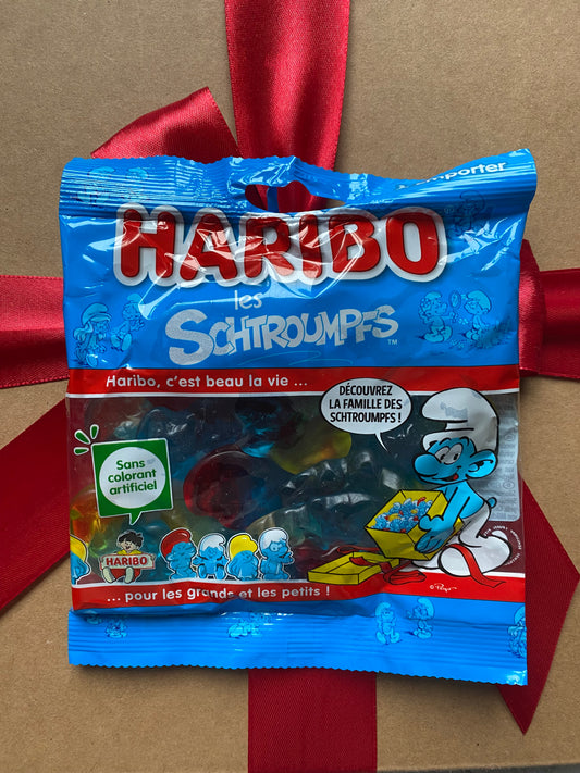 Sachet Haribo Schtroumpfs lisse (120gr)