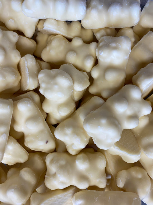 Oursons guimauve chocolat blanc (x5)