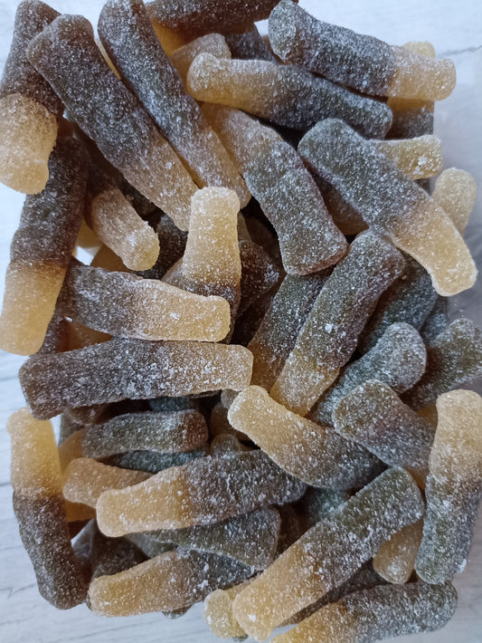 Bouteilles cola sucrées (100gr)