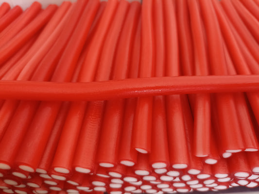 Sticks fourrés lisses fraise (x5)
